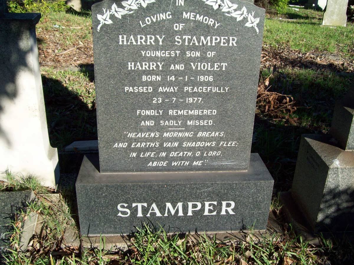 STAMPER Harry 1906-1977