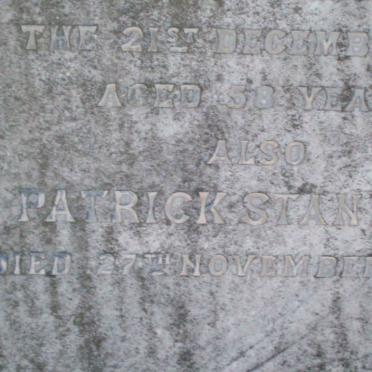 STANLEY Patrick -1911