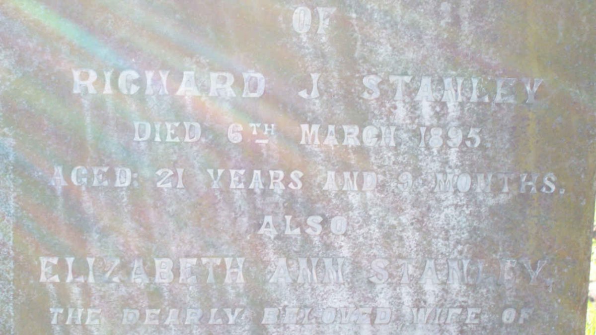 STANLEY Richard J. -1895 :: STANLEY Elizabeth Ann -1898