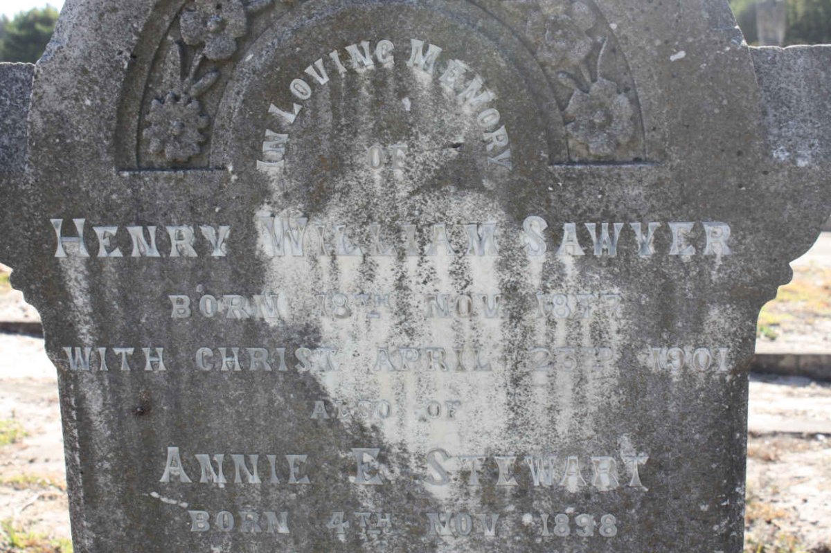 SAWYER Henry William 1877-1901