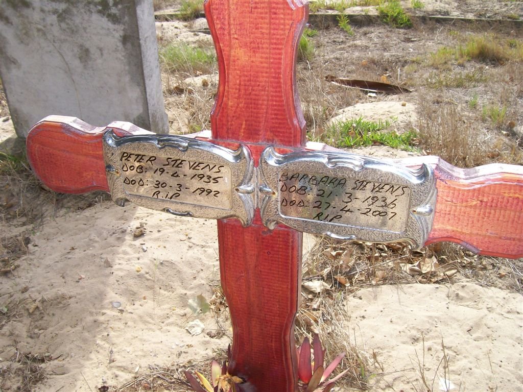 STEVENS Peter 1935-1992 &amp; Barbara 1936-2007