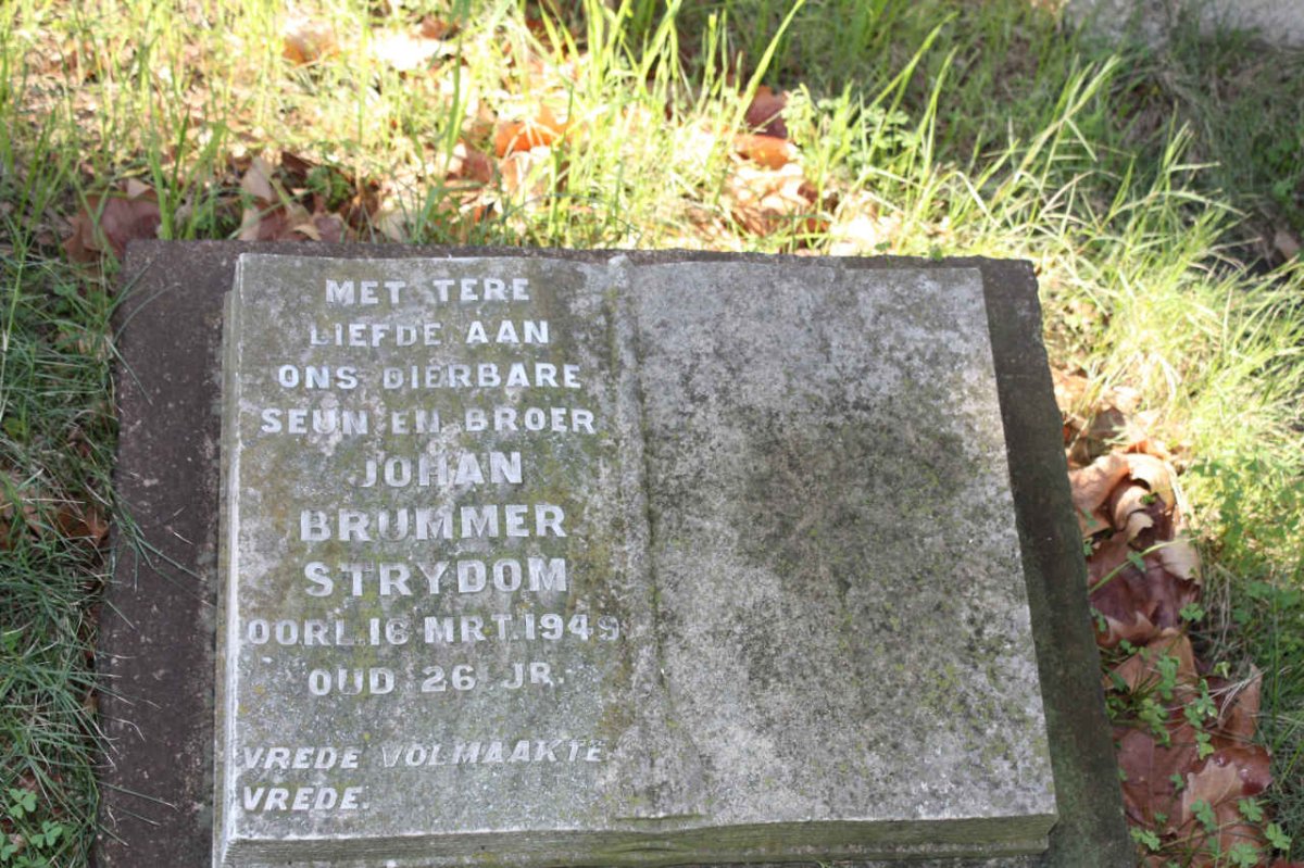 STRYDOM Johan Brummer -1949
