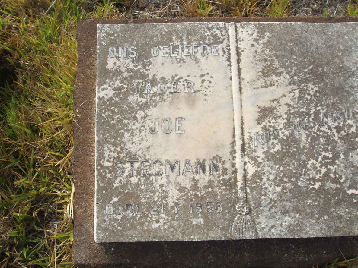 STEGMANN Joe -1958