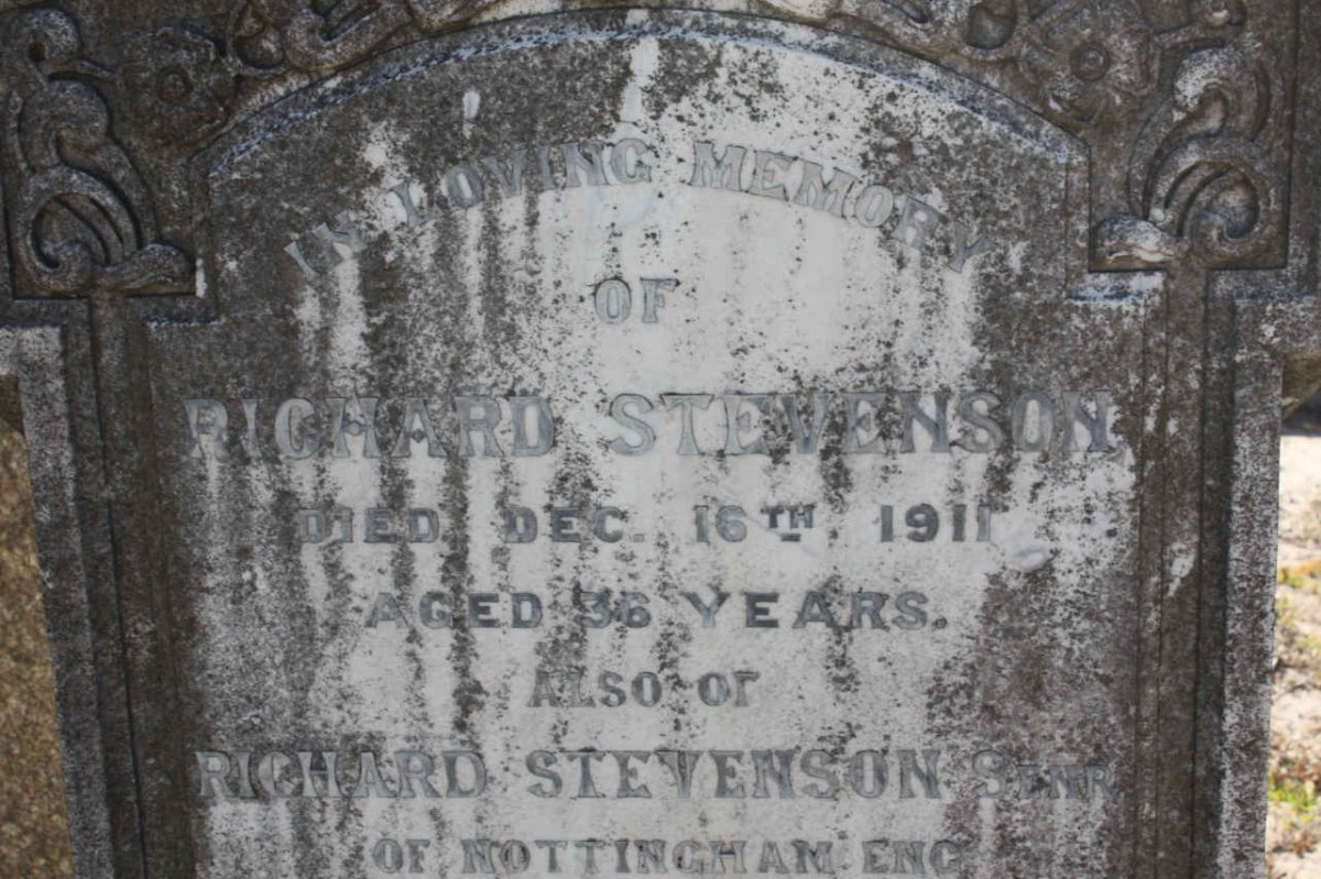 STEVENSON Richard -1911