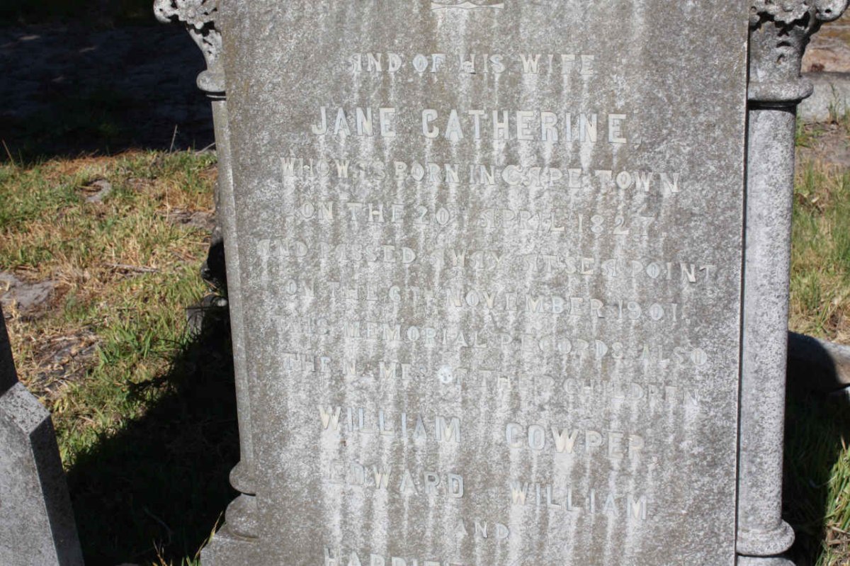 STAPLETON Jane Catherine 1827-1901