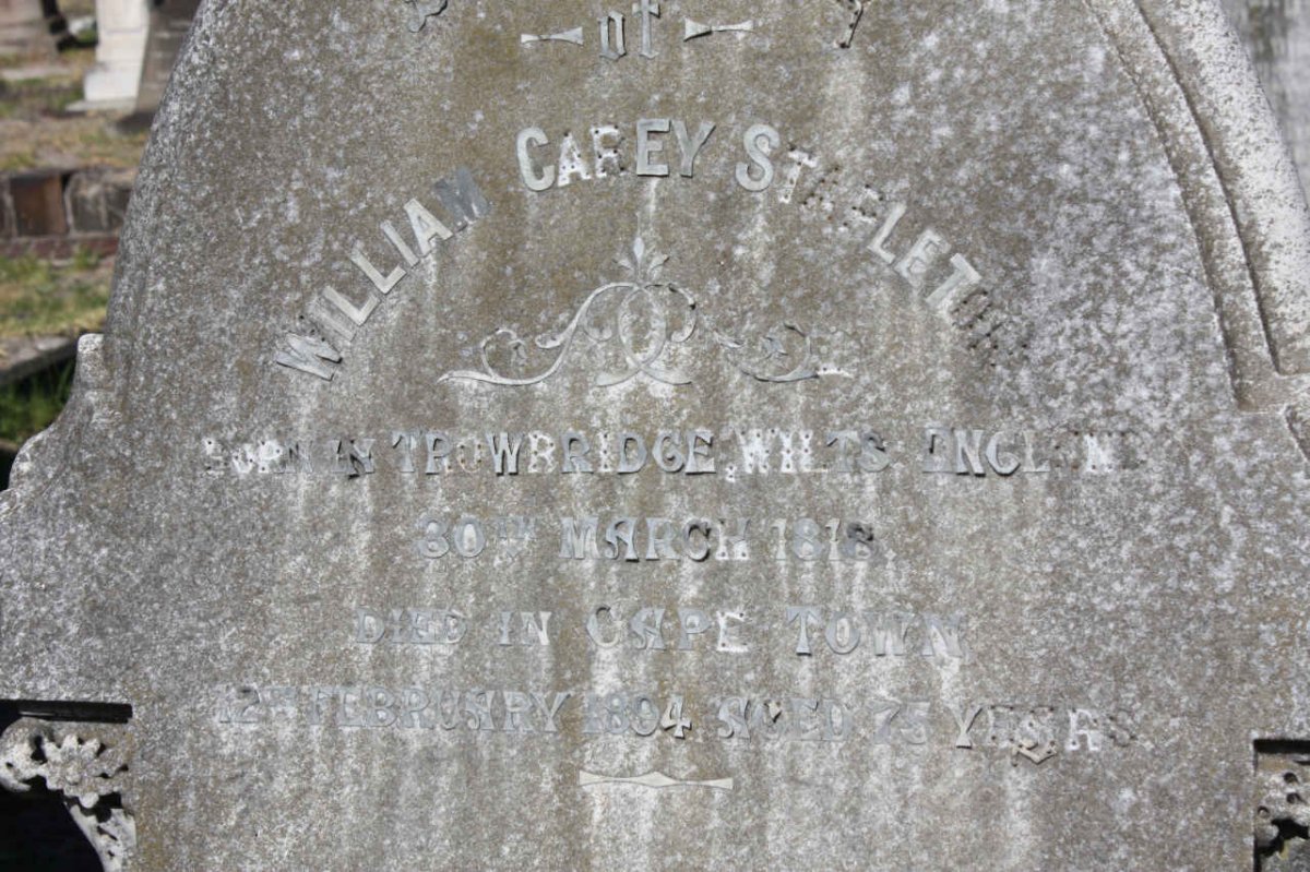 STAPLETON William Carey 1818-1894
