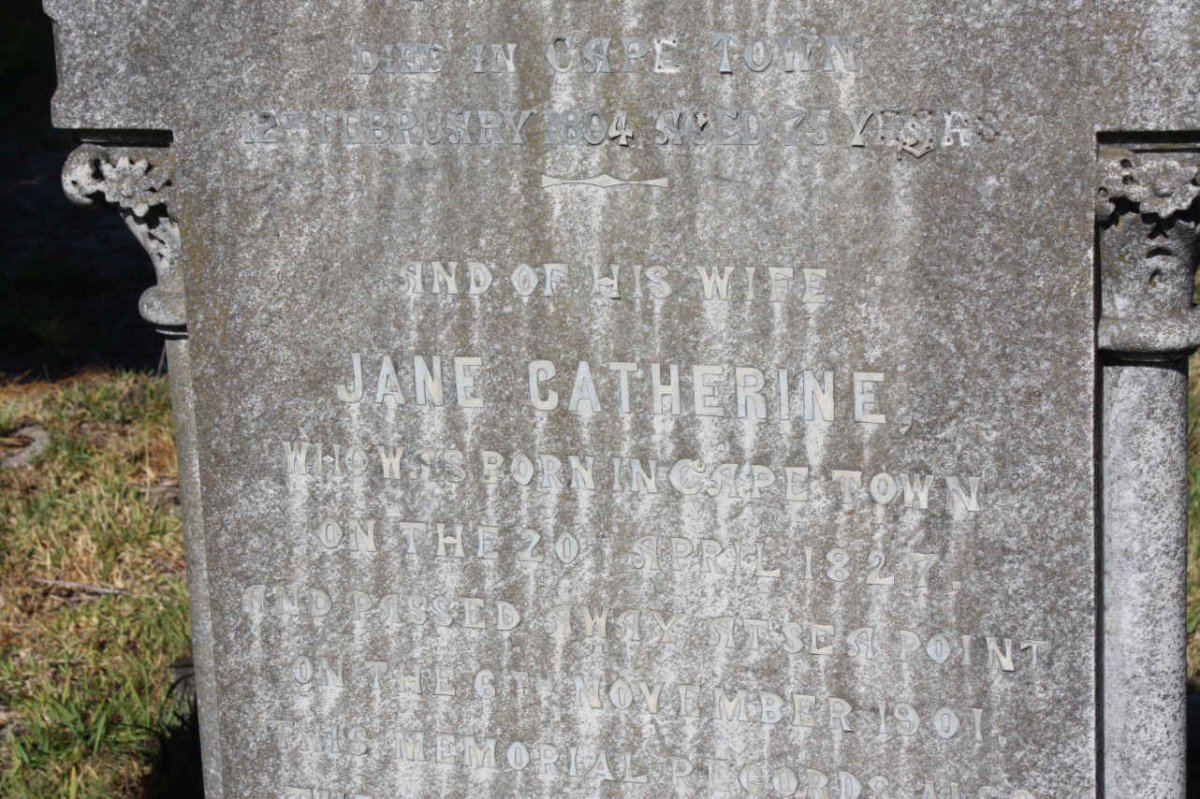 STAPLETON Jane Catherine 1827-1901