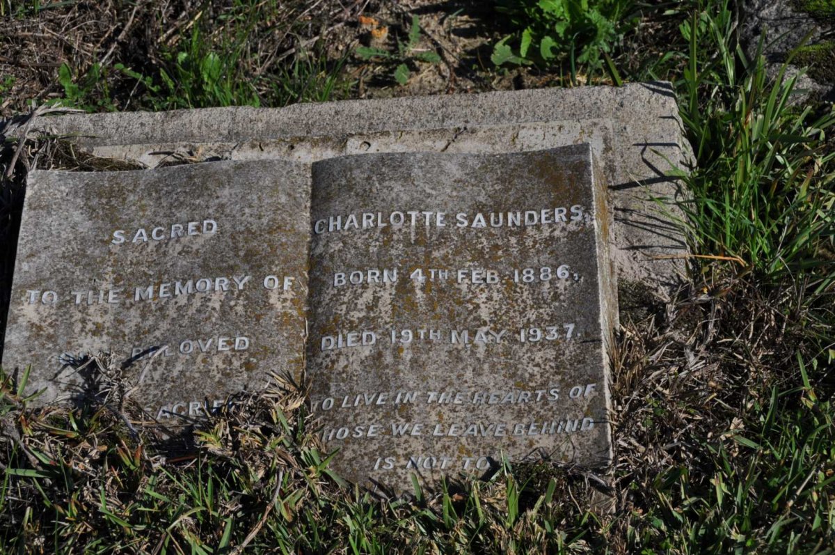 SAUNDERS Charlotte 1886-1937