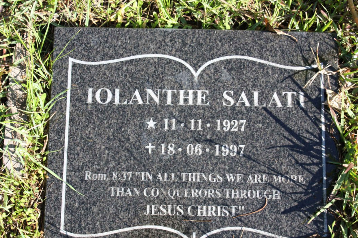 SALATI Iolanthe 1927-1997