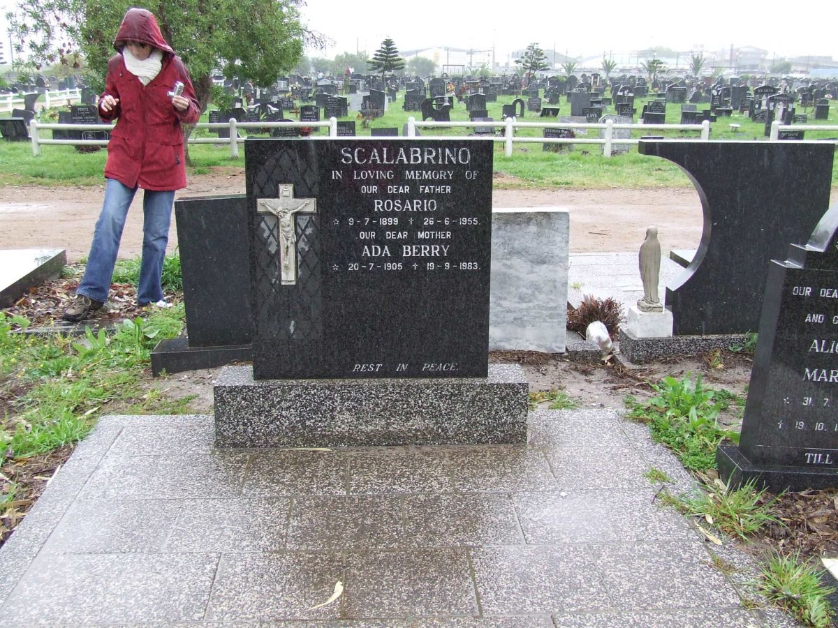 SCALABRINO Rosario 1899-1955 &amp; Ada Berry 1905-1983
