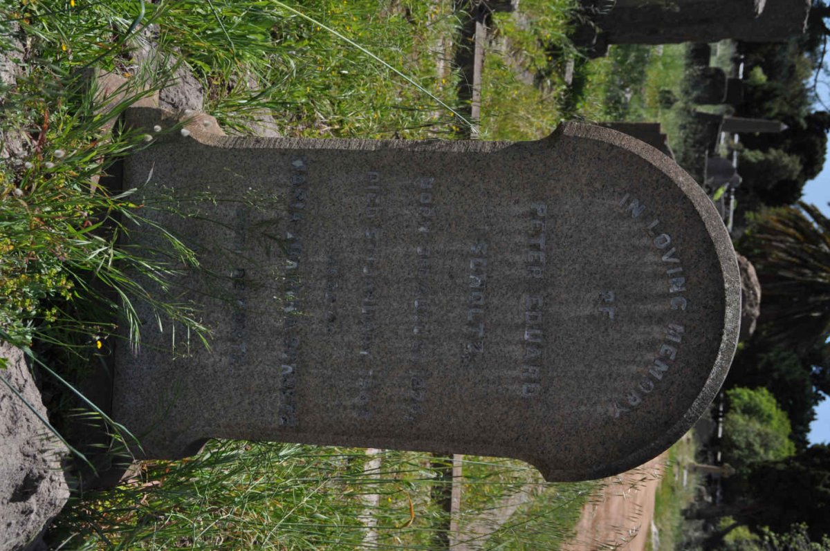 SCHOLTZ Peter Eduard 187?-194? &amp; Maria ?