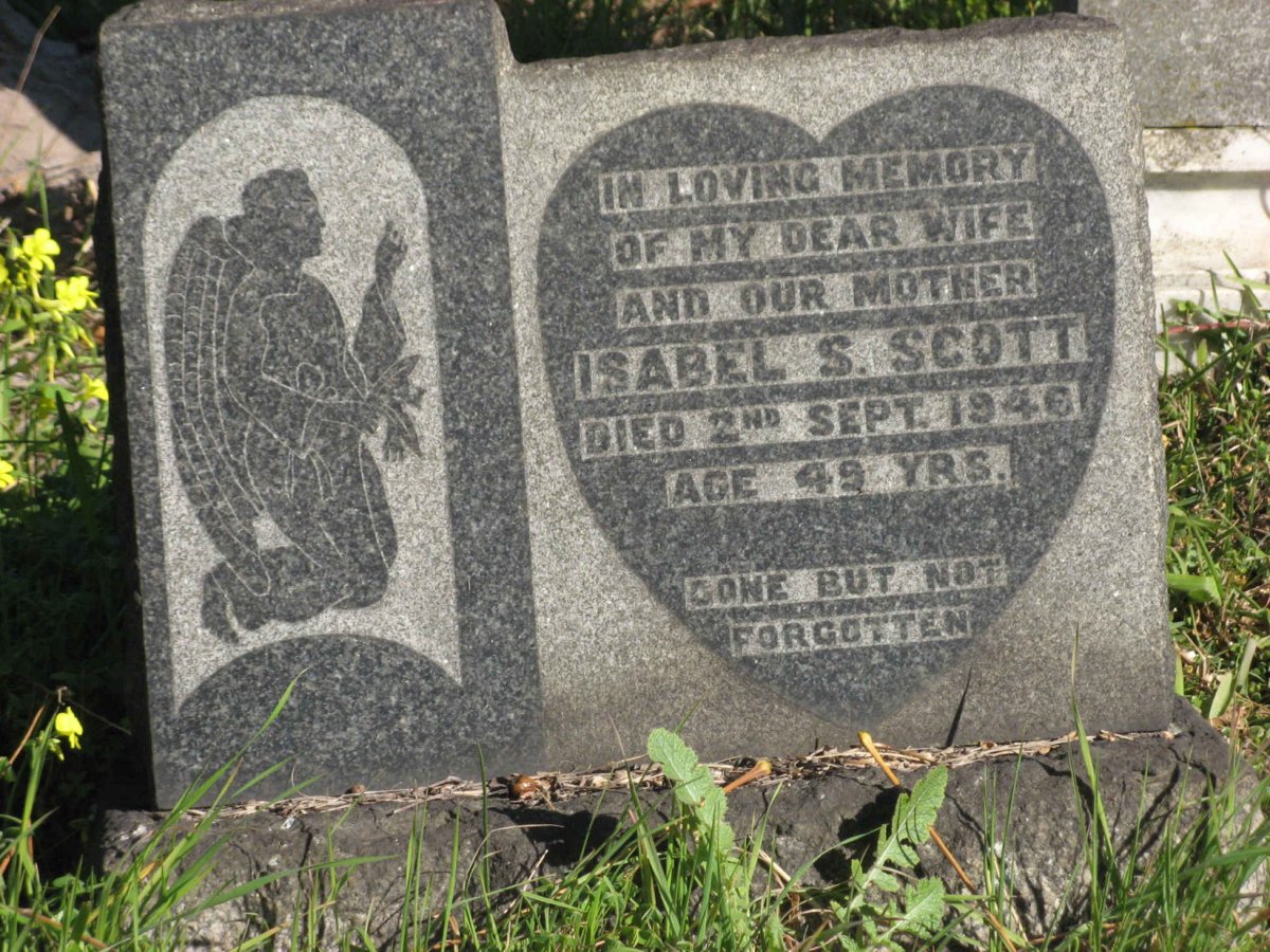 SCOTT Isabel S. -1946