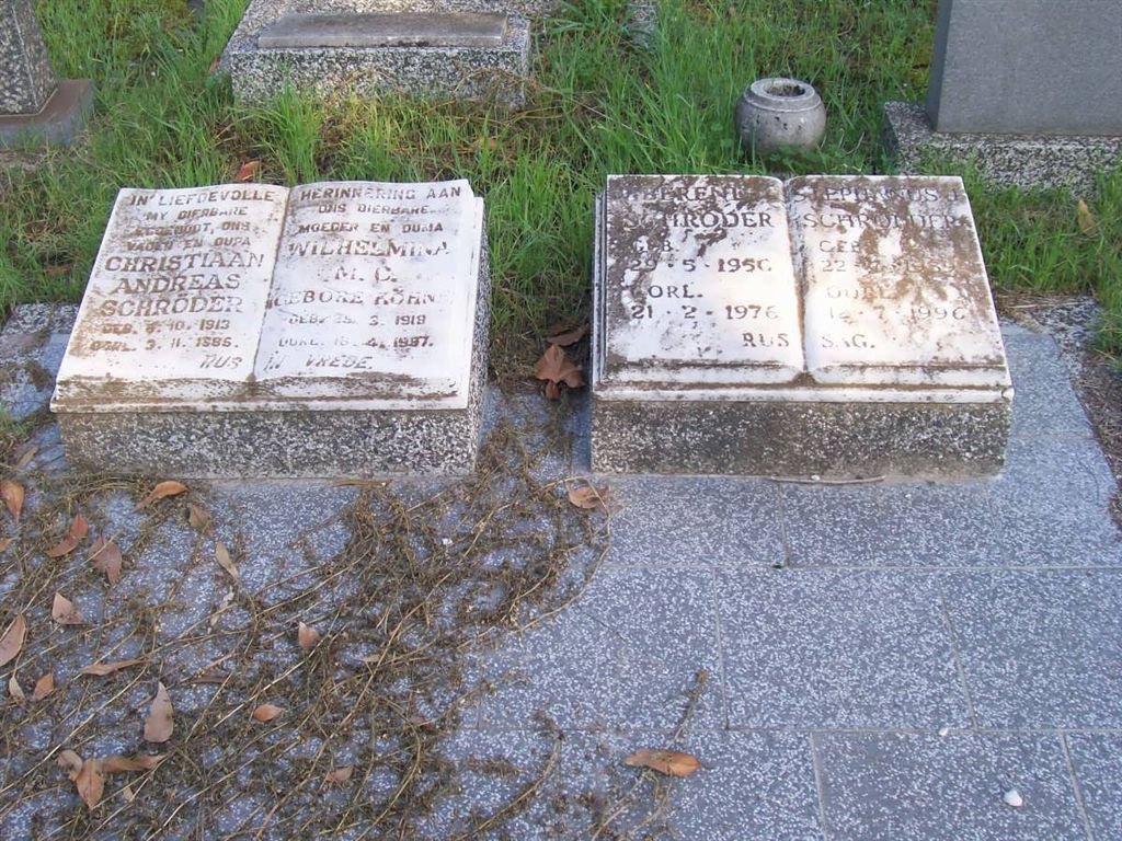SCHRÖDER grave