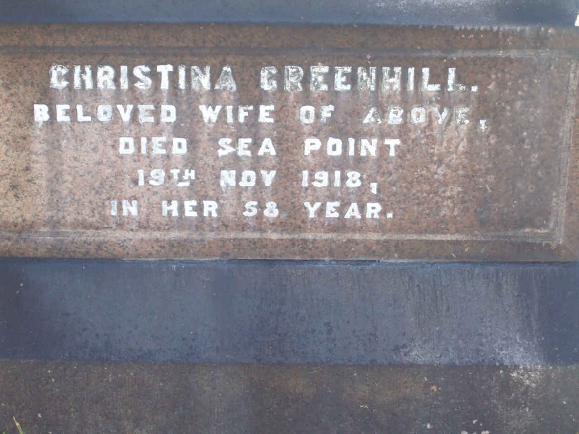 SCOTT Christina nee GREENHILL -1918