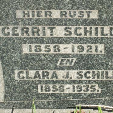 SCHILD Gerrit 1858-1921 &amp; Clara  J.1858-1935