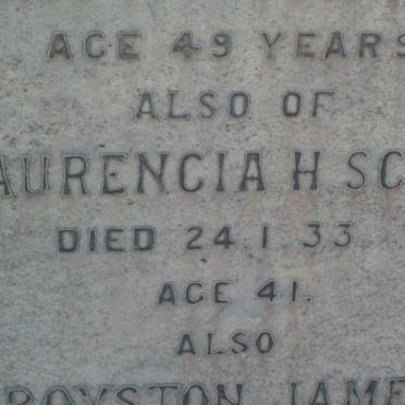 SCOTT Laurencia H.  -1933 