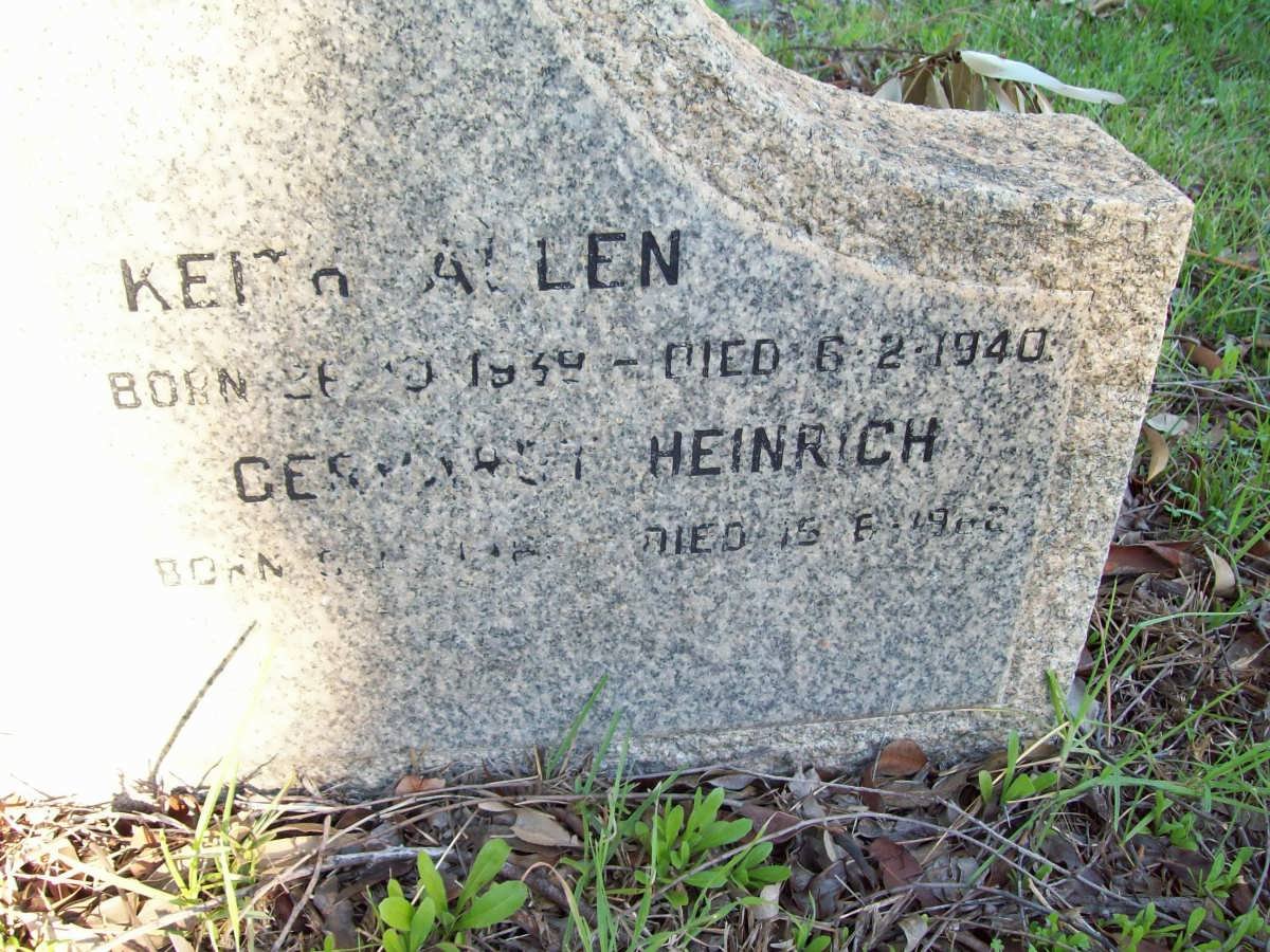 SCHREUDER Keith Allen 1939-1940 :: SCHREUDER Gerhardt Heinrich -1962