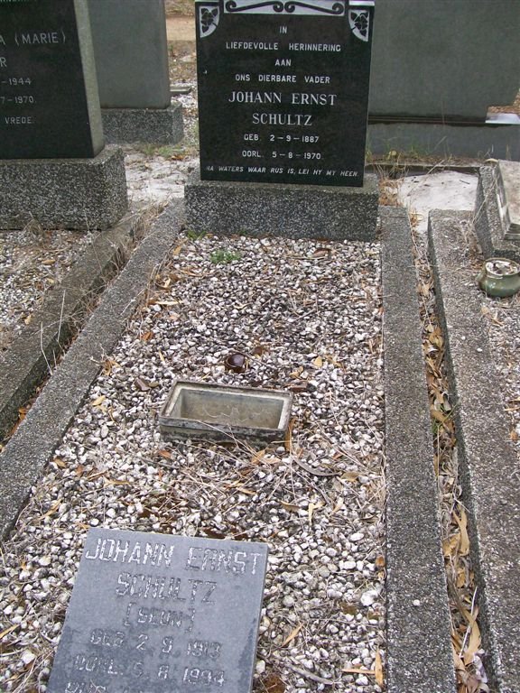 SCHULTZ Johann Ernst 1887-1970 :: SCHULTZ Johann Ernst 1913-1994
