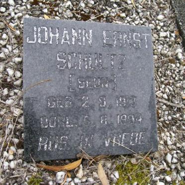 SCHULTZ Johann Ernst 1913-1994