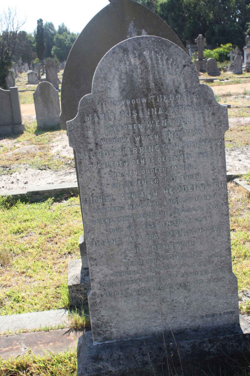 SCHOLTZ :: HEYDENRYCH :: WENTZEL