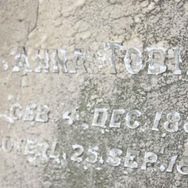 SCHOOR Anna Tobia  1880-1897