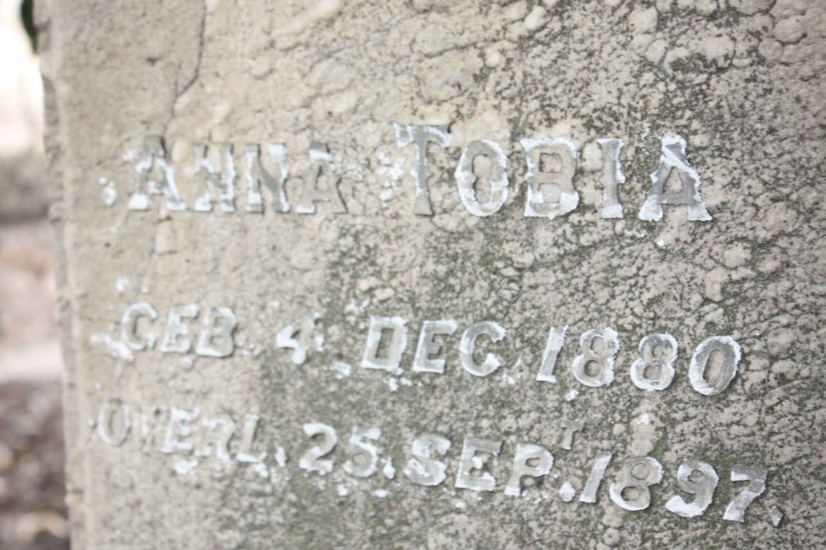 SCHOOR Anna Tobia  1880-1897