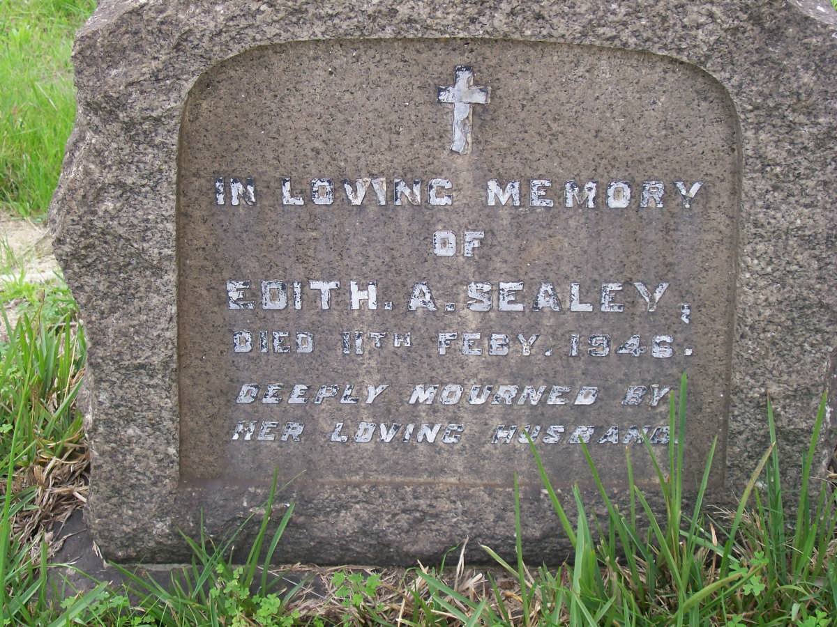 SEALEY Edith A. -1946