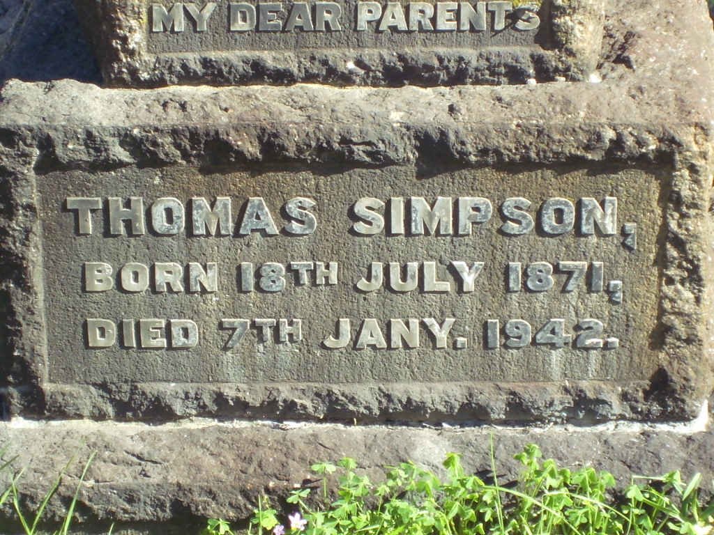 SIMPSON Thomas 1871-1942
