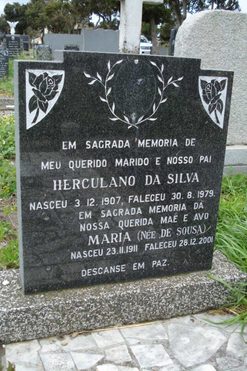 SILVA Herculano, da 1907-1979 &amp; Maria DE SOUSA 1911-2001