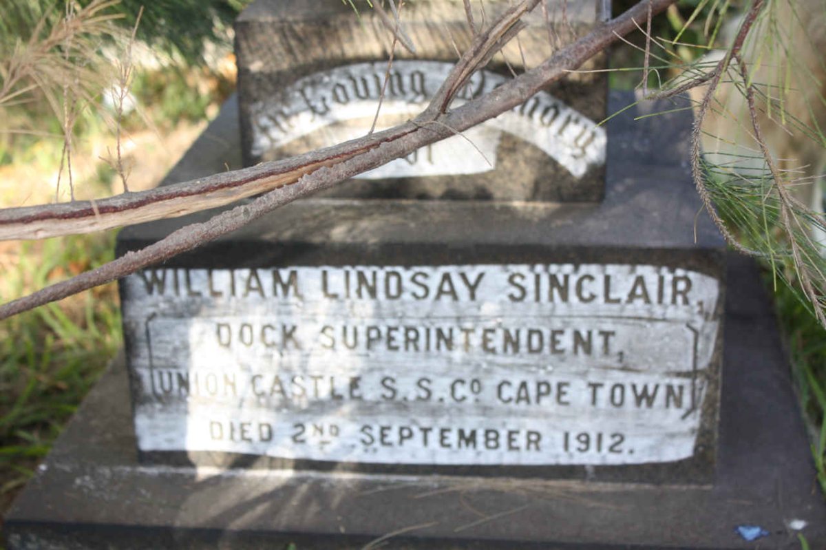 SINCLAIR William Lindsay -1912