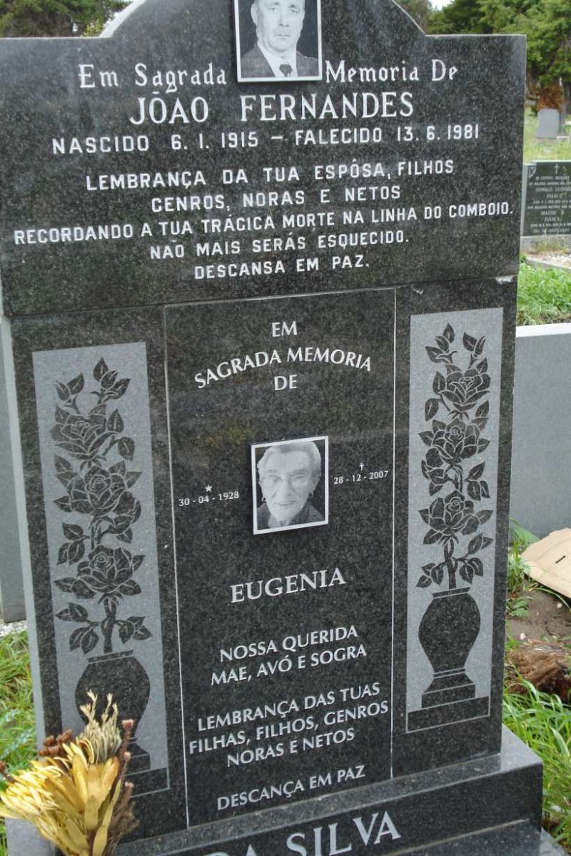 SILVA Joao Fernandes, da 1915-1981 &amp; Eugenia 1928-2007