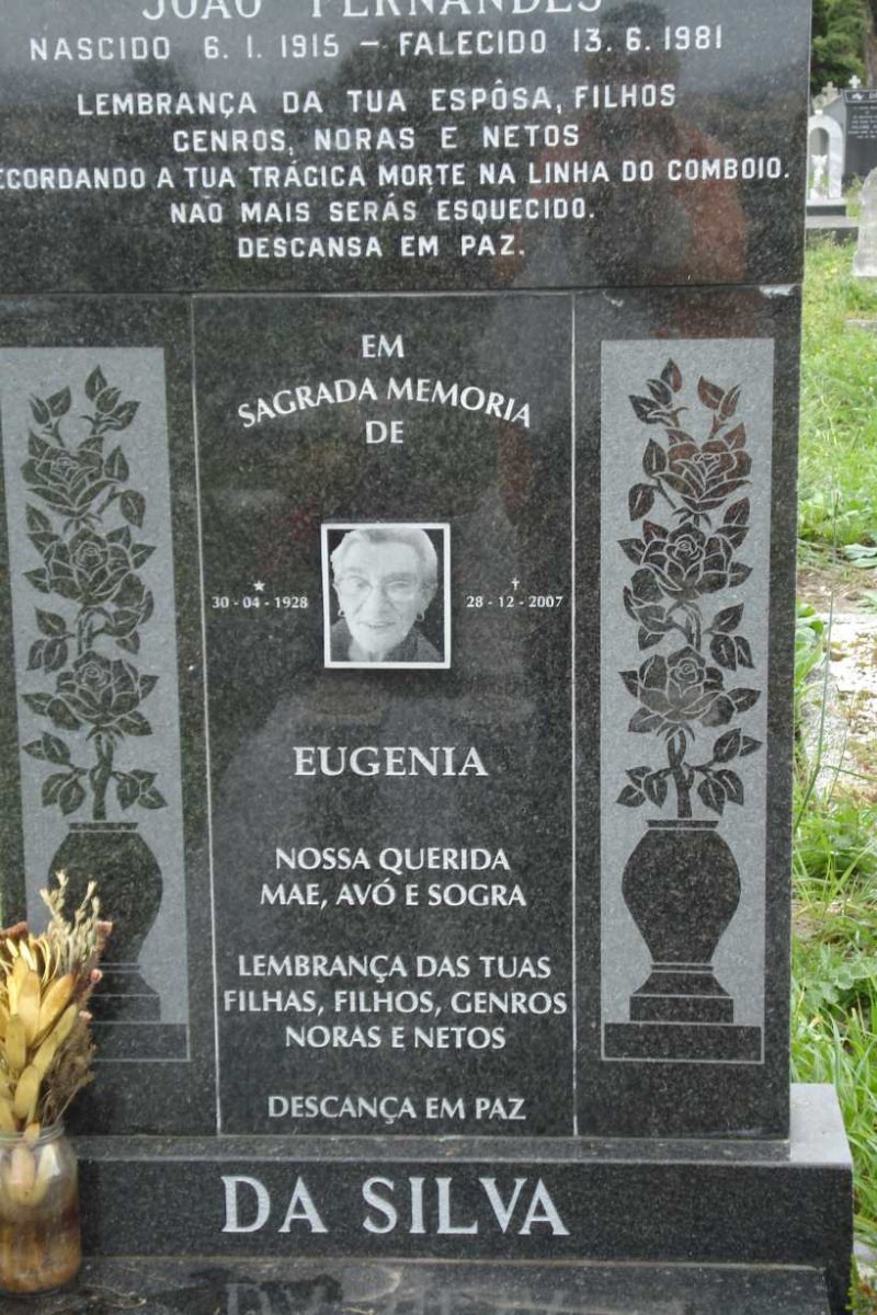 SILVA Joao Fernandes, da 1915-1981 &amp; Eugenia 1928-2007
