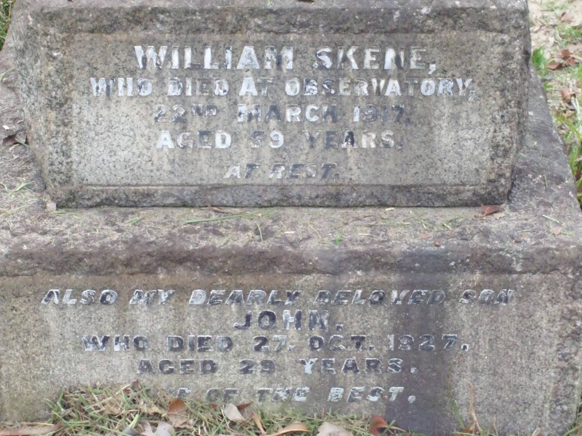 SKENE William -1917
