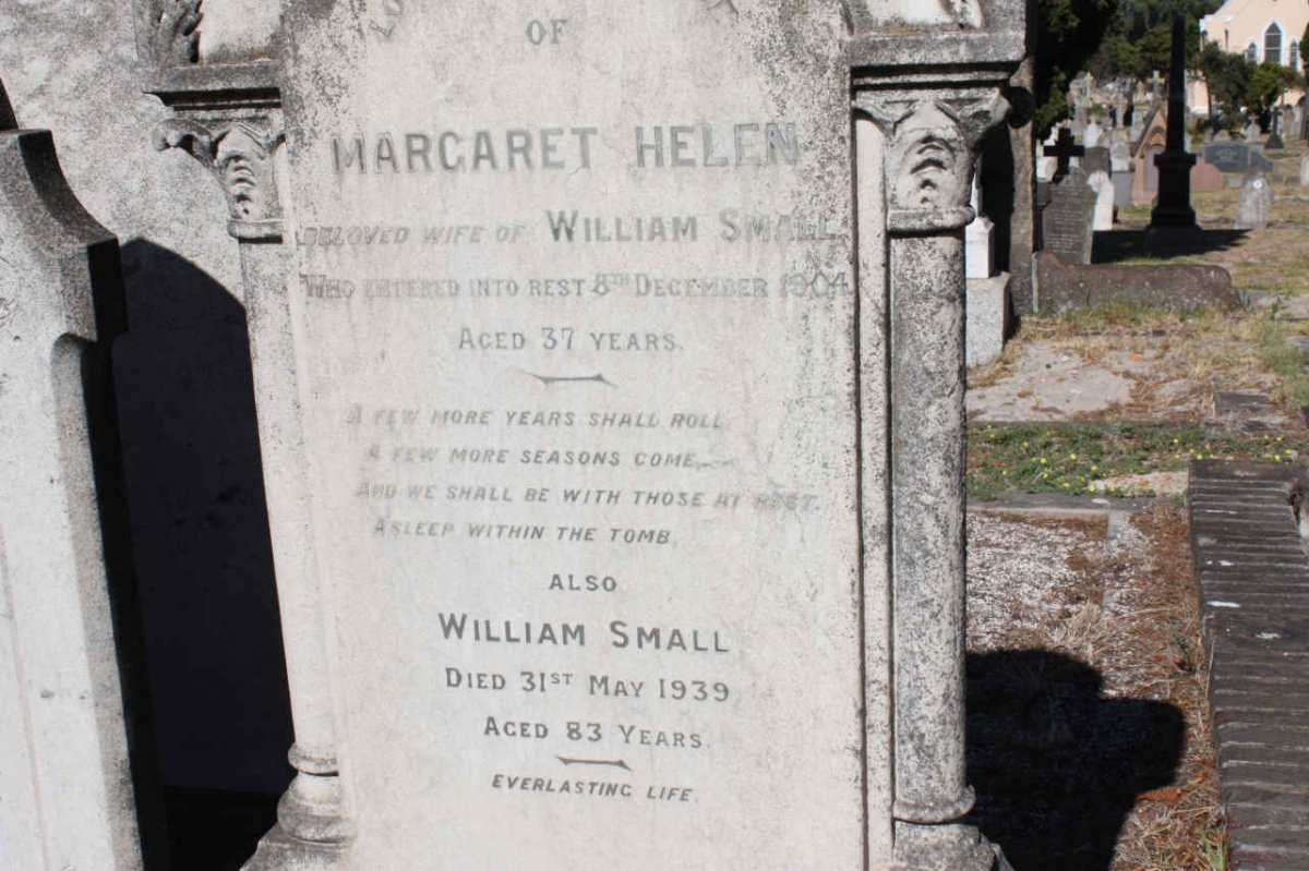 SMALL William -1939 &amp; Margaret -1904