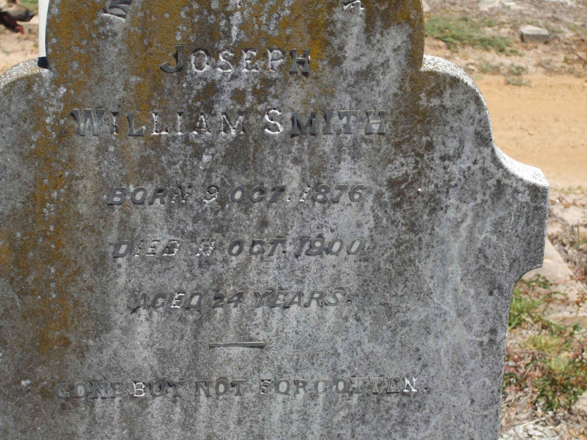 SMITH Joseph William 1876-1900