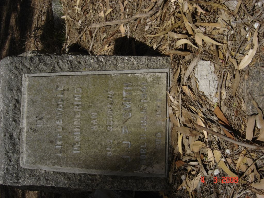 SMITH J.J.P. -1941