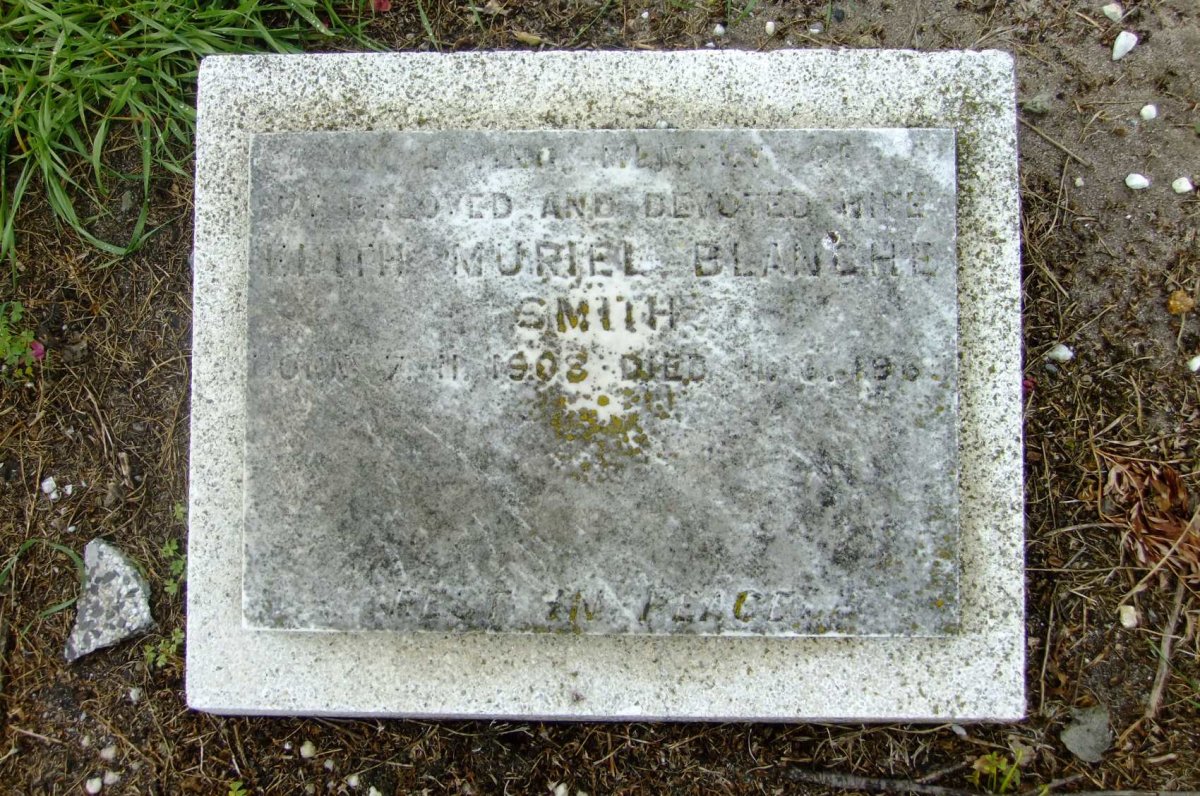 SMITH Edith Muriel Blanche 1903-1965