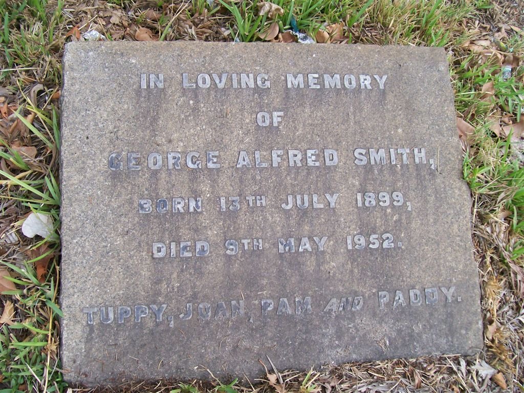 SMITH George Alfred 1899-1952