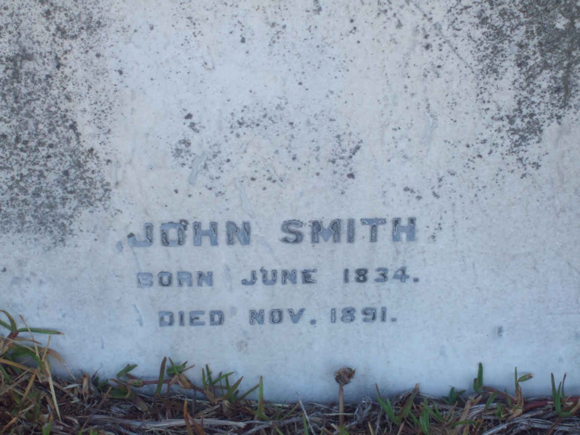 SMITH John 1834-1891