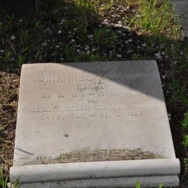 SMIT Johannes Petrus 1915-1980 &amp; Sarah Deborah TRUTER 1905-1987