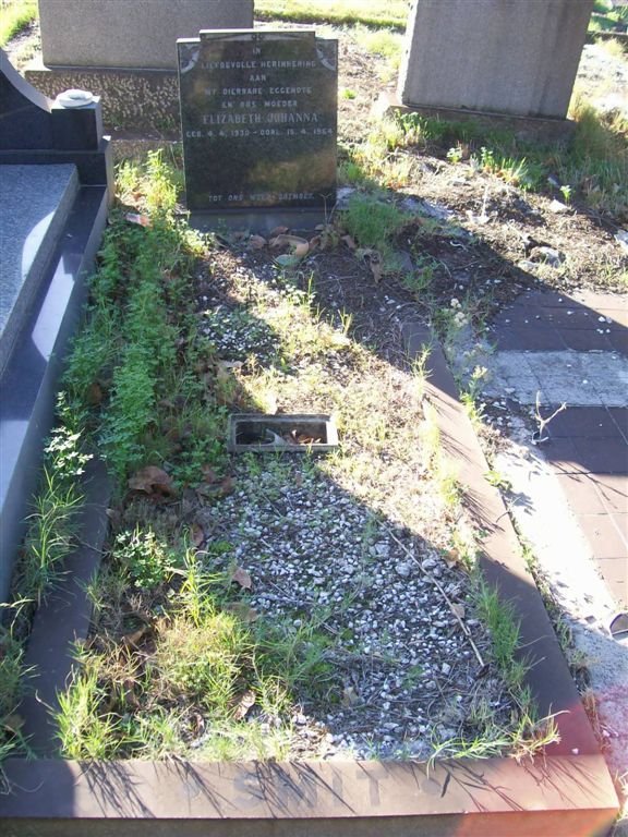 SMIT Elizabeth Johanna 1930-1964