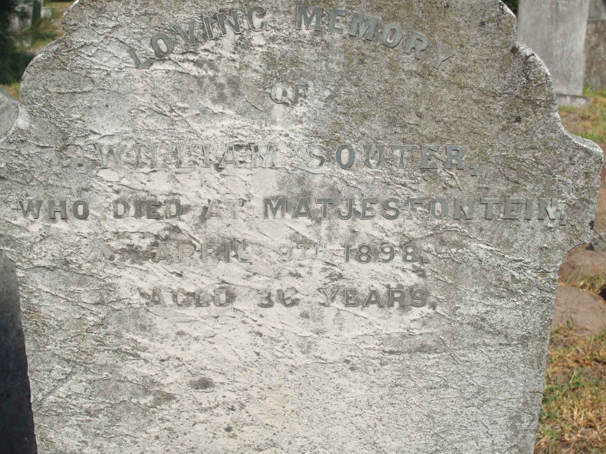 SOUTER William -1898