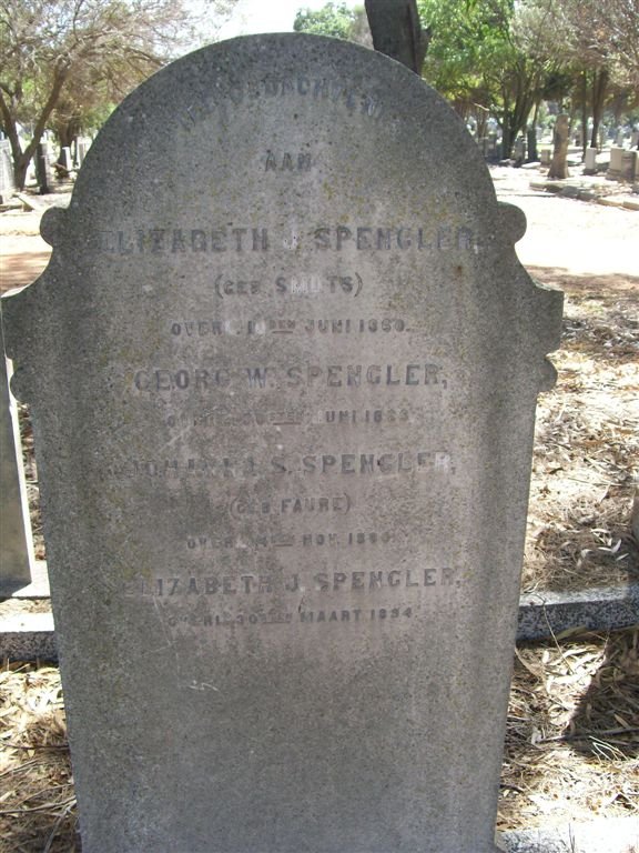 SPENGLER :: SMUTS :: FAURE