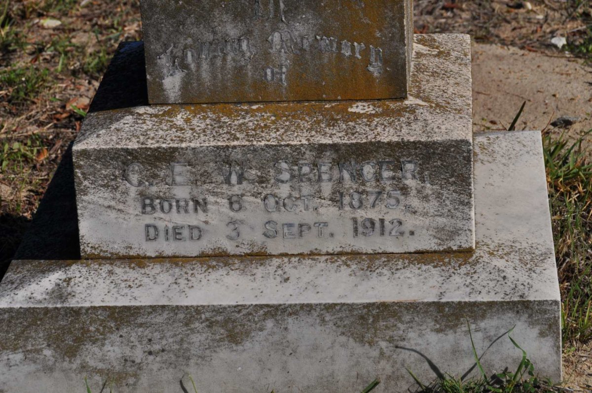 SPENCER C.E.W. 1875-1912