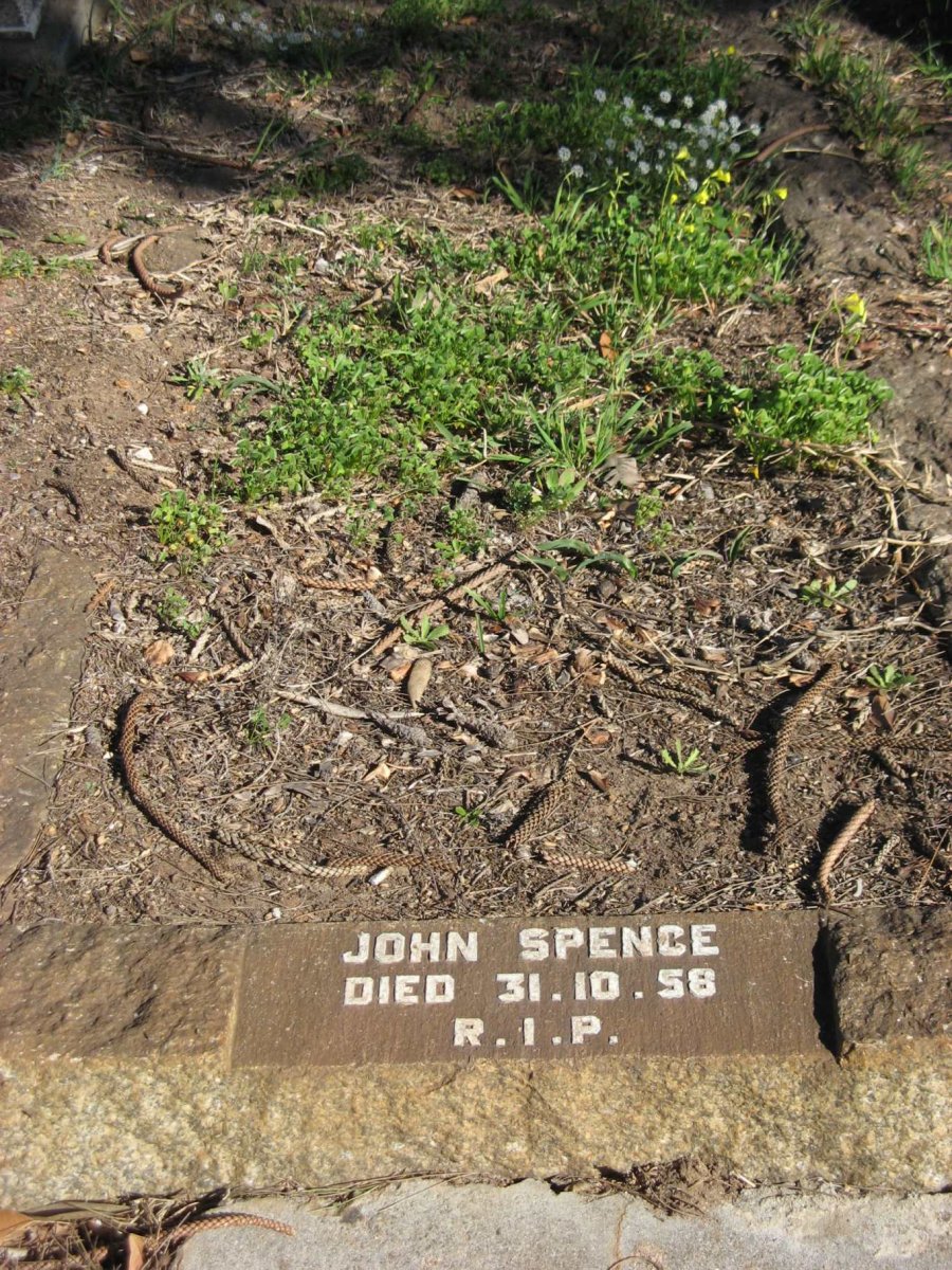 SPENCE John -1958