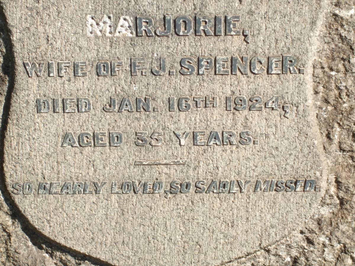 SPENCER Marjorie -1924