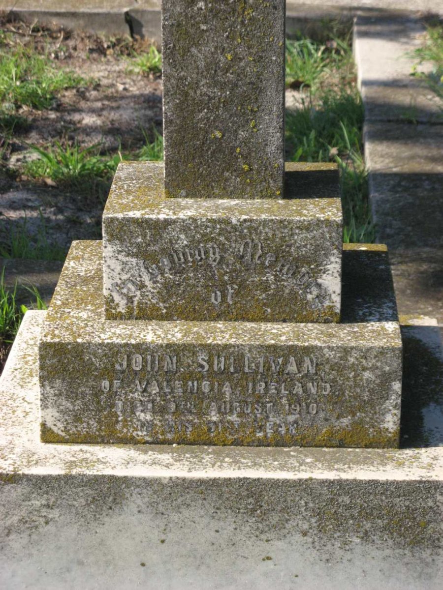 SULLIVAN John -1910
