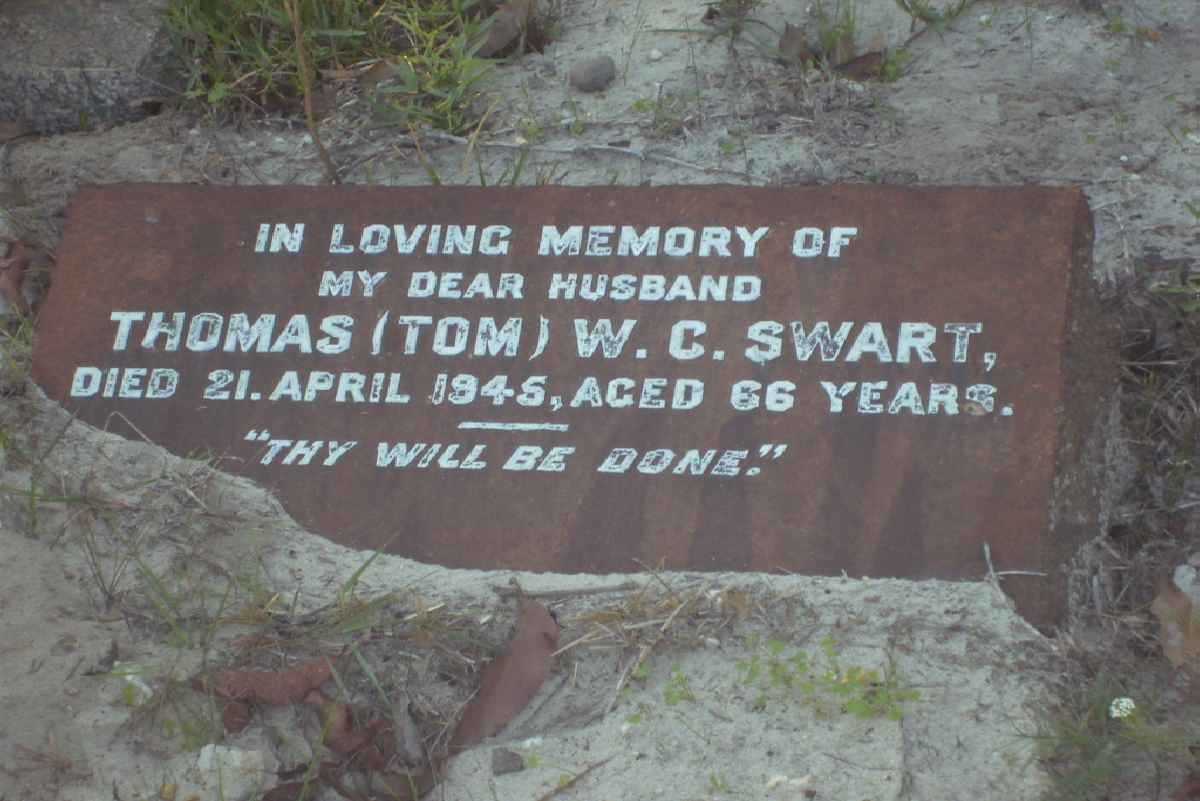 SWART Thomas W.C. -1945