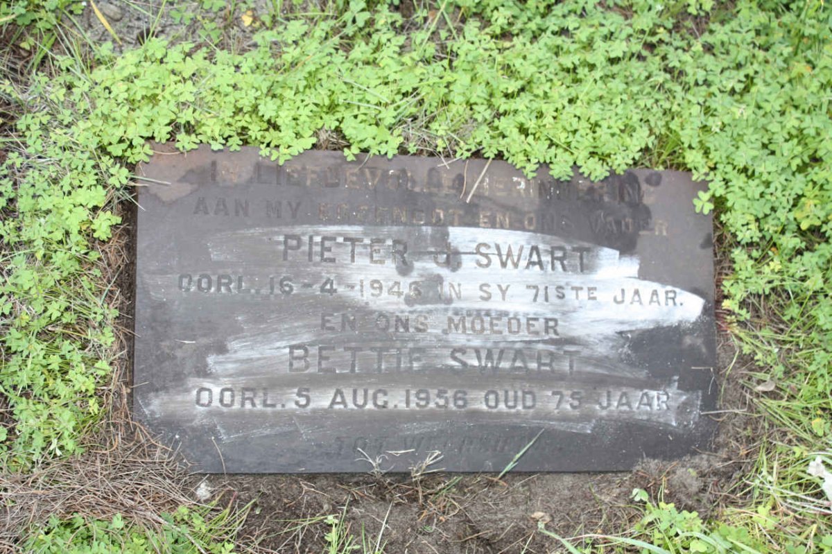 SWART Pieter -1946 &amp; Bettie -1956