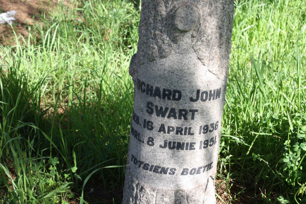 SWART Richard John 1936-1951